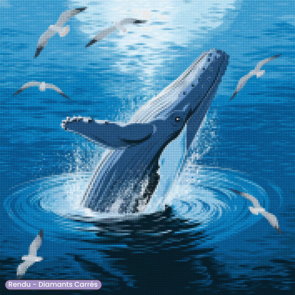 Broderie Diamant - Baleine Sortante - Diamond Faction