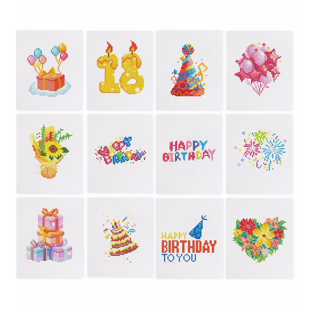 Broderie Diamant Mini - Anniversaire - Diamond Faction