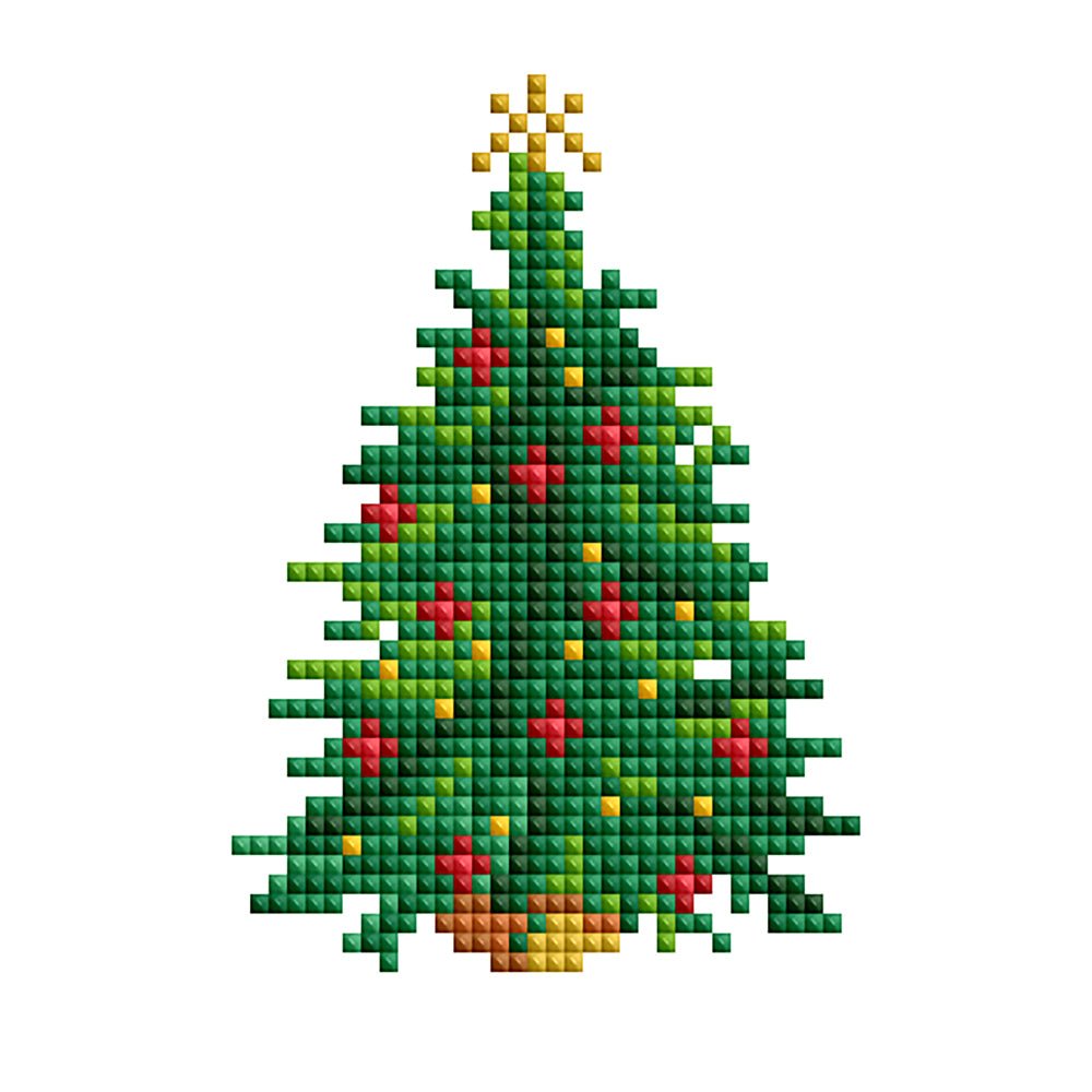 Broderie Diamant Mini Double - Végétation - Diamond Faction