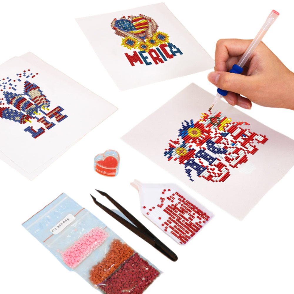 Broderie Diamant Mini - Rêve Américain - Diamond Faction