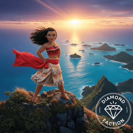 Broderie Diamant "Reine des Îles Éternelles" - Diamond Faction