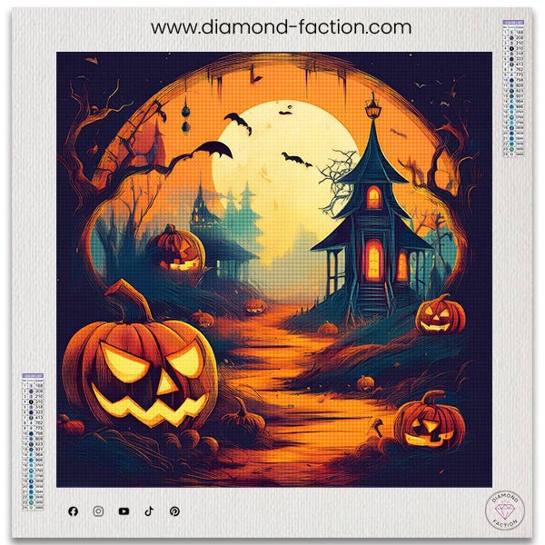 Broderie Diamant - Soirée Halloween - Diamond Faction
