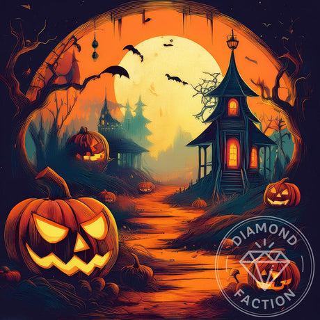 Broderie Diamant - Soirée Halloween - Diamond Faction