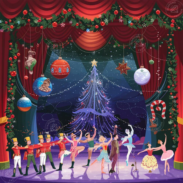 Broderie Diamant - Spectacle de Noël - Diamond Faction