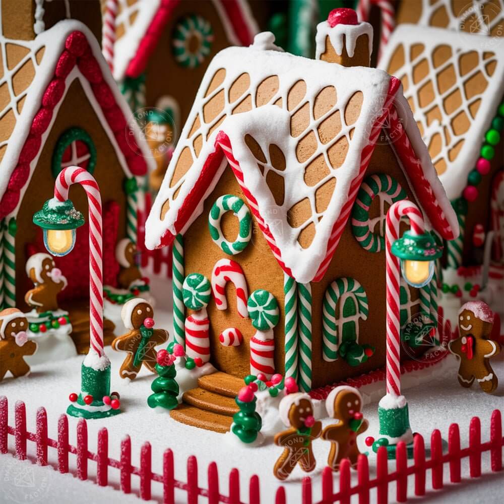 Broderie Diamant - Village Sucré - Diamond Faction