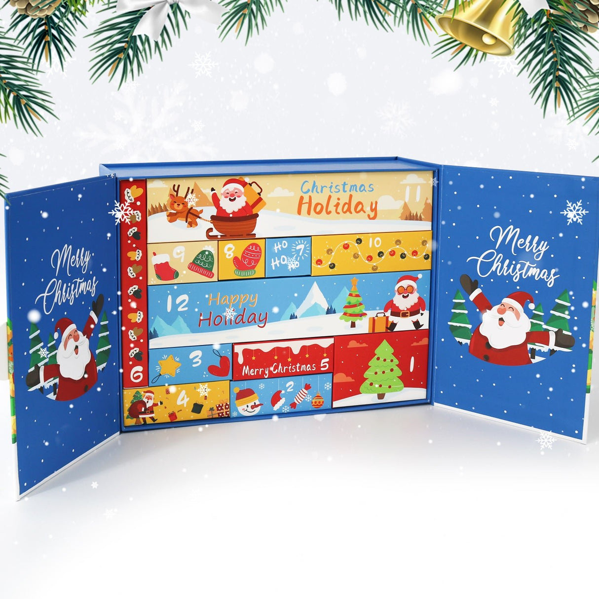 Calendrier de l’Avent Diamond Painting 2025 – Collection Hiver Enchanté - Diamond Faction