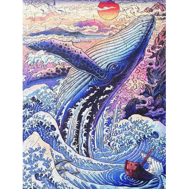 Broderie Diamant - Baleine des Mers - Diamond Faction