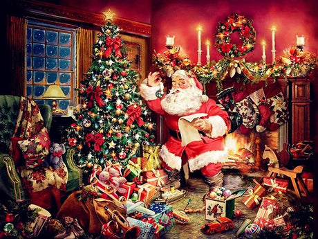 Broderie Diamant - Décor de Noël - Diamond Faction