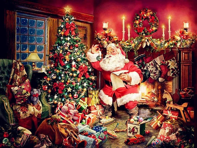 Broderie Diamant - Décor de Noël - Diamond Faction