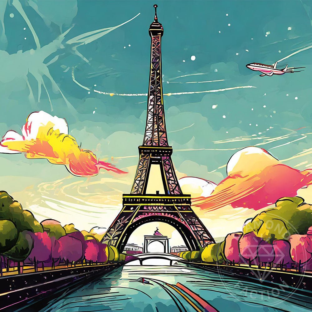 Broderie Diamant - Paris Tour Eiffel - Diamond Faction