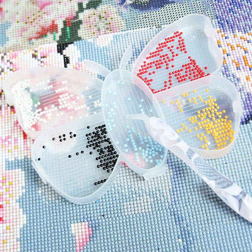 Plateau de Tri Papillon - Broderie Diamant - Diamond Faction