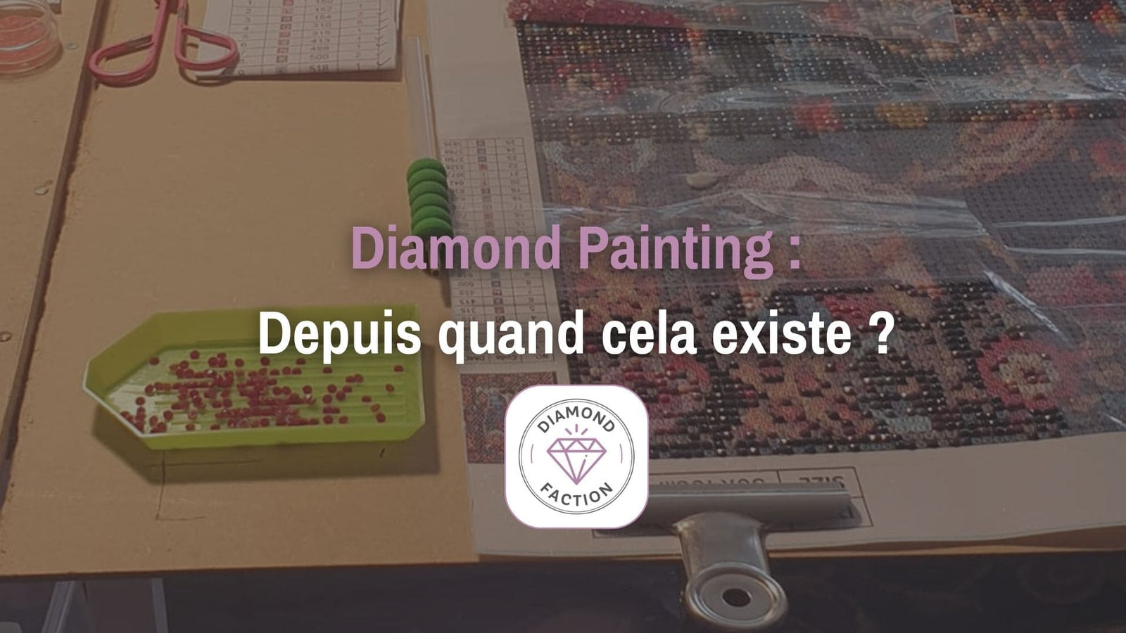 Depuis quand existe le Diamond Painting ? - Diamond Faction