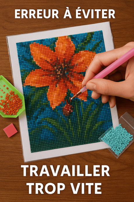 Diamond Painting : 10 erreurs à éviter pour réussir vos créations scintillantes - Diamond Faction