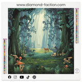 Broderie Diamant - Foret Magique Retro - Diamond Faction