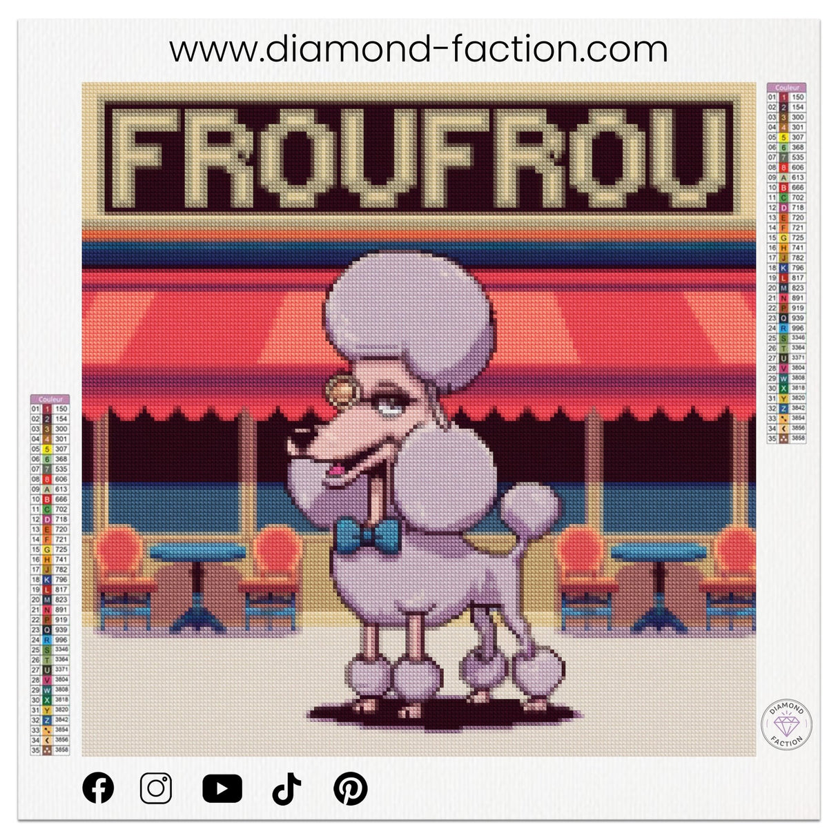 Broderie - Diamant - Froufrou - Diamond Faction