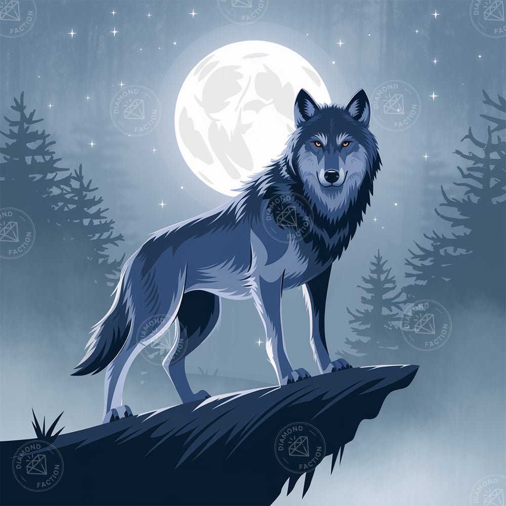 ダイヤモンドアートクラブ　Dreaming with Wolves Dreaming with Wolves – Diamond Art Club