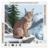 Broderie Diamant - Lynx Mystérieux - Diamond Faction