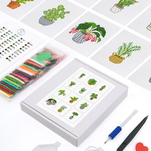 Kit Peinture Diamant Fleurs Et Plantes 30x40 Cm - Toile Imperméable, Diamants 5D - DIY Décoration Murale