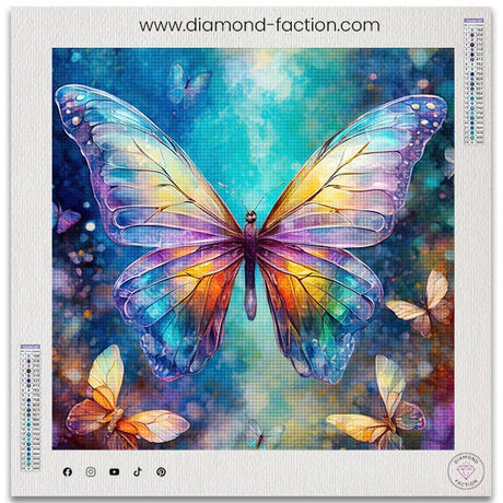 Broderie Diamant - Papillon Majestueux - Diamond Faction