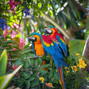 Broderie Diamant - Perroquets Tropicaux - Diamond Faction