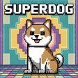 Broderie Diamant - Superdog - Diamond Faction