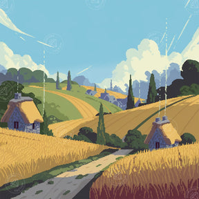 Broderie Diamant - Vallée jaune - Diamond Faction