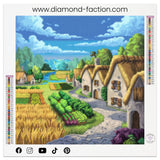 Broderie Diamant - Village Pixel - Diamond Faction