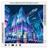 Broderie Diamant - Ville Sci - Fi - Diamond Faction