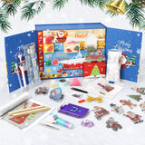 Calendrier de l’Avent Diamond Painting 2025 – Collection Hiver Enchanté - Diamond Faction