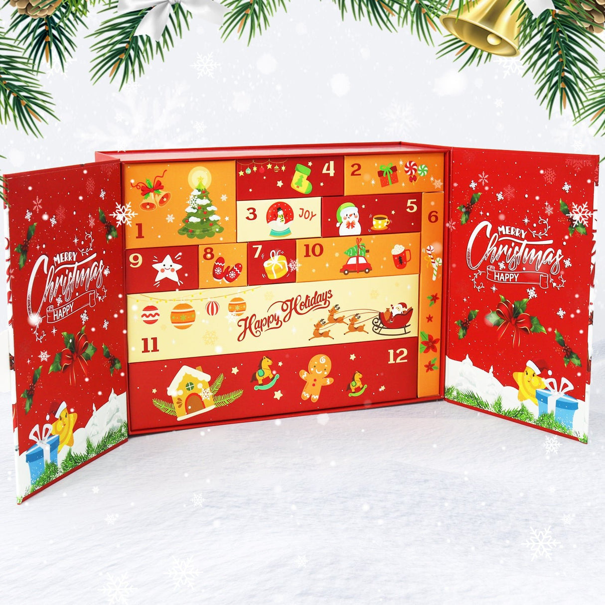 Calendrier de l'Avent Diamond Painting 2026 – 12 ou 24 surprises - Diamond Faction