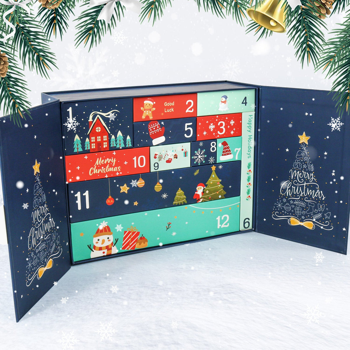 Calendrier de l'Avent Peinture par Numéros 2026 – 12 surprises - Diamond Faction