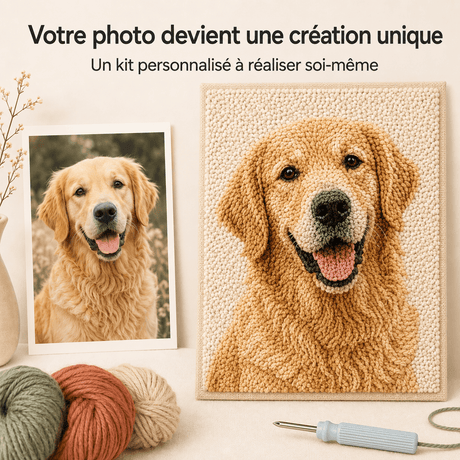 Kit Punch Needle personnalisé - Diamond Faction