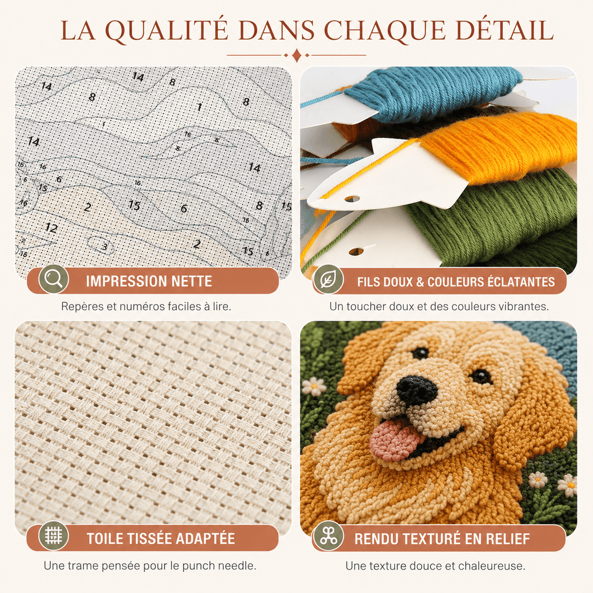 Kit Punch Needle personnalisé