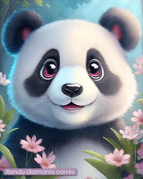 Broderie Diamant - Bébé Panda - Diamond Faction