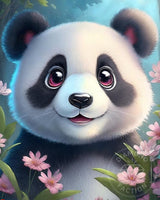 Broderie Diamant - Bébé Panda - Diamond Faction