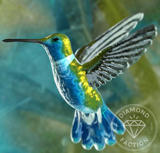 Broderie Diamant - Colibri en Vol - Diamond Faction