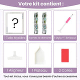 Broderie Diamant - Kit Mystère Fleurs - Diamond Faction