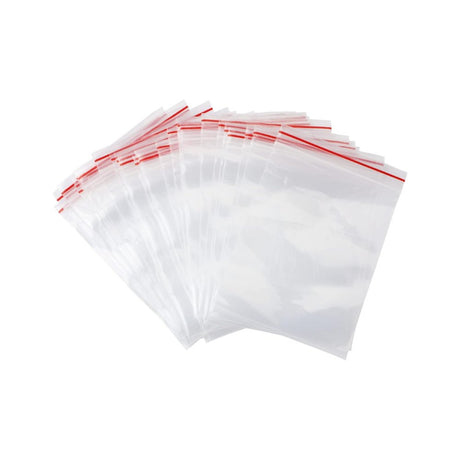 Pack Sachets Zip Transparents Broderie Diamant - Diamond Faction