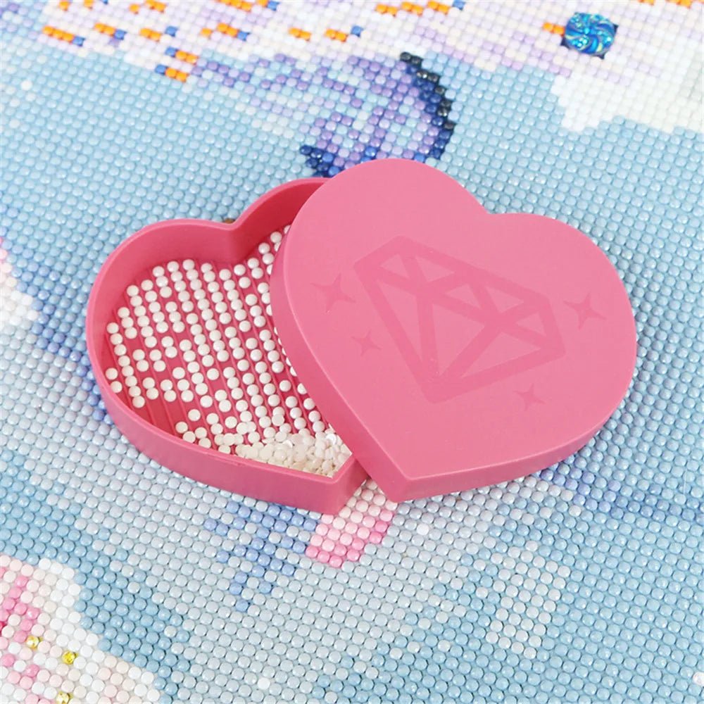 Plateaux de Tri Coeur Broderie Diamant - Diamond Faction