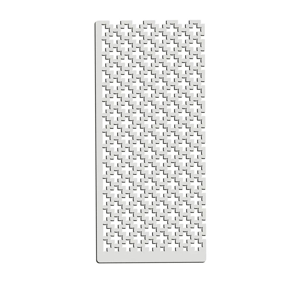 Règle 5D Peinture Diamant MWOOT - Acier Inoxydable 141mm Avec Outil Réparation - Pour Art DIY